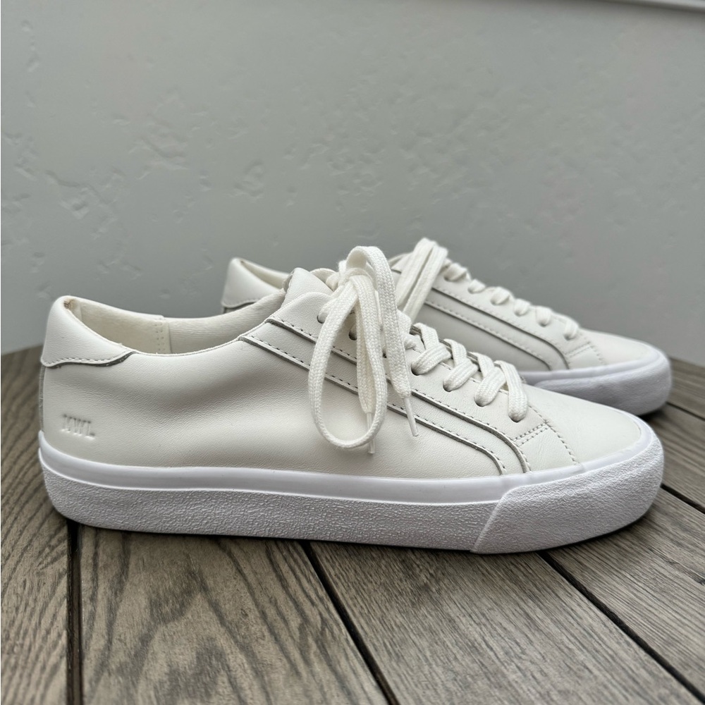 Madewell Sidewalk Low Top Sneakers, Size 6